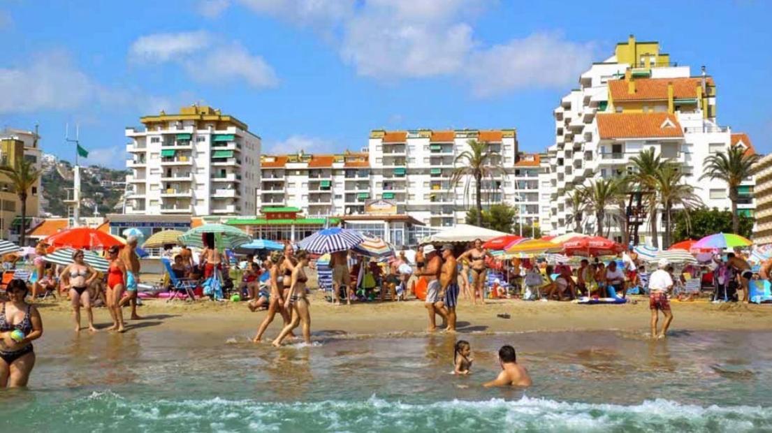 Peniscola Playa Primera Linea ,Parquing Incluido Exterior foto